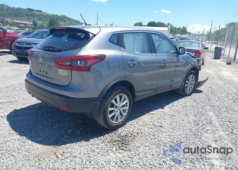 2021 Nissan Rogue Sport S Fwd Xtronic Cvt из США, поврежденный, VIN JN1BJ1AV8MW573689